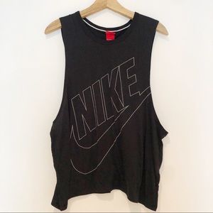 Nike | Black Muscle Tank